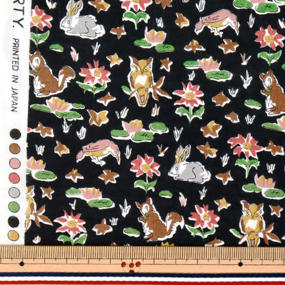 [Cantidad desde 5] Tela "Liberty Fabrics True Cotton Oscar Bosque LB-6100-7E" Liberty Japan