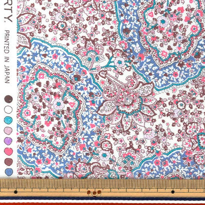 [Quantité à partir de 5] Tissu Liberty Fabrics Véritable Coton Neville Paisley LB-6100-10A" Liberty Japan