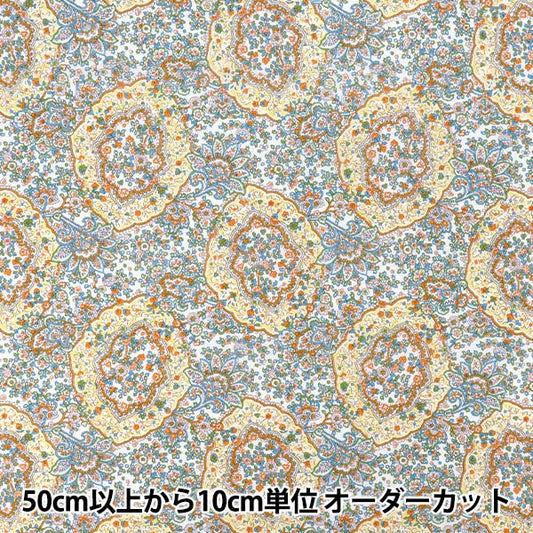 [Quantità da 5] Tessuto "Tessuti Liberty Vero Cotone Neville Paisley LB-6100-10B" Liberty Japan