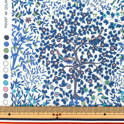 [Cantidad desde 5] Tela "Liberty Fabrics Algodón verdadero Jess & Gene LB-6100-11D" Liberty Japan