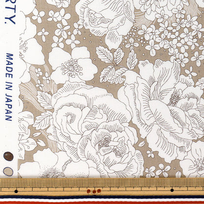 【数量5から】 生地 『リバティ・ファブリックス トゥルーコットン アメリーズ・ローズ&ガーデン LB-6110-6A』 Liberty Japan リバティジャパン