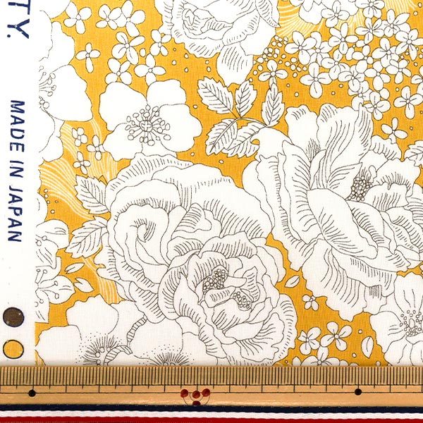 [Quantité à partir de 5] Tissu "Liberty Fabrics True Cotton Amélie's Rose & Garden LB-6110-6B" Liberty Japan