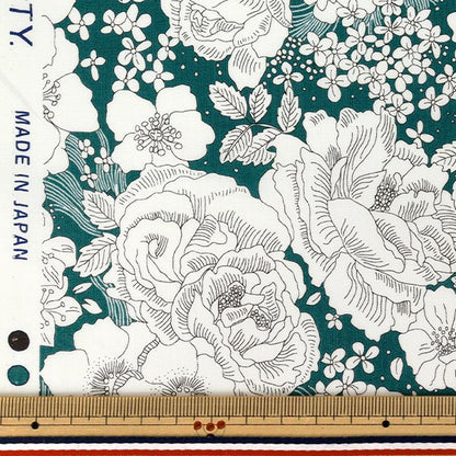 [Quantité à partir de 5] Tissu "Liberty Fabrics True Cotton Amélie's Rose & Garden LB-6110-6C" Liberty Japan