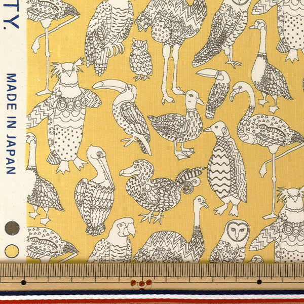 [Quantity from 5] Fabric "Liberty Fabrics True Cotton Beak to Beak LB-6110-7B" Liberty Japan