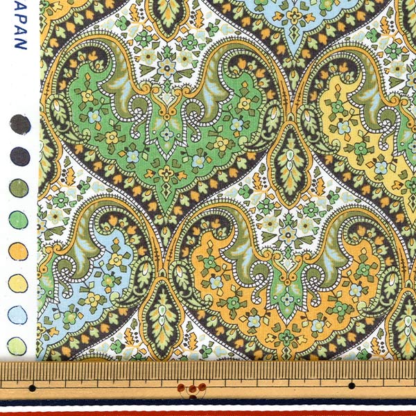 【数量5から】 生地 『リバティ・ファブリックス トゥルーコットン スピタルフィールド LB-6110-9A』 Liberty Japan リバティジャパン