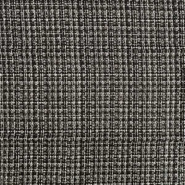 Tela "EleganteTweed cortada Tela Aprox. 70 cm x 50 cm C-FT26-BK"