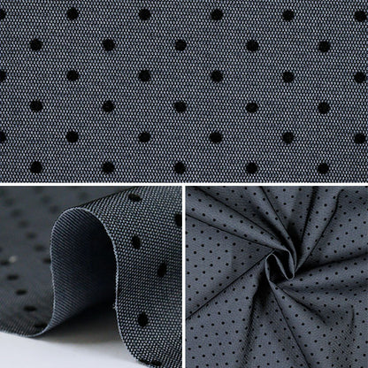 [Quantité à partir de 5] Tissu "Dot de liaison gris gris nrf-12-2" KIYOHARA