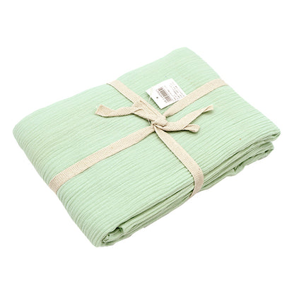Fabric "Slossy and soft cotton crepe Cut Cloth Approximately 100cm x 200cm Soft Mint C-CREPESO-5"