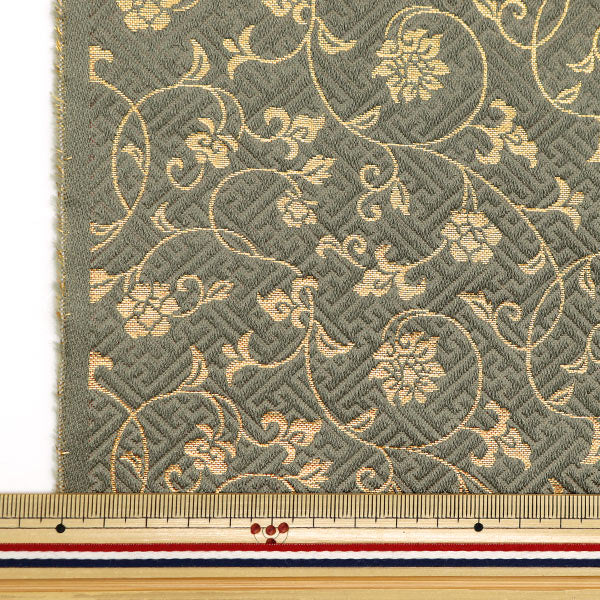 数量5から】 生地 『金襴 古代 山鳩色 13-9032』 – Yuzawaya