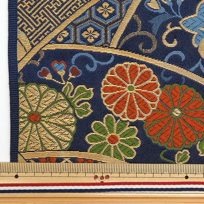 [Quantity starting from 5] Fabric 『Gold Brocade Katsura Nishiki Body No. 2 Navy 5-10162"