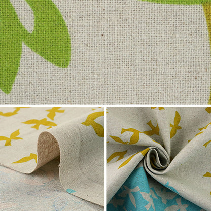 [Quantité à partir de 5] Tissu "Etino Standard Bird Song 10b Blue" KOKKA