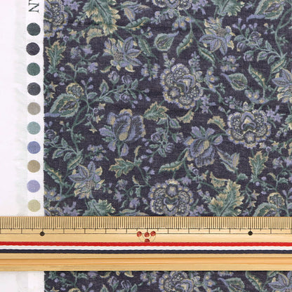 【数量5から】 生地 『コンパス Chintz花更紗II YFA-36010-2C』 KOKKA コッカ