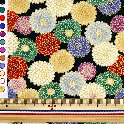 [الكمية تبدأ من 5] الأقمشة 『الأغطية نمط ياباني بريق أسود AP32701-2e"