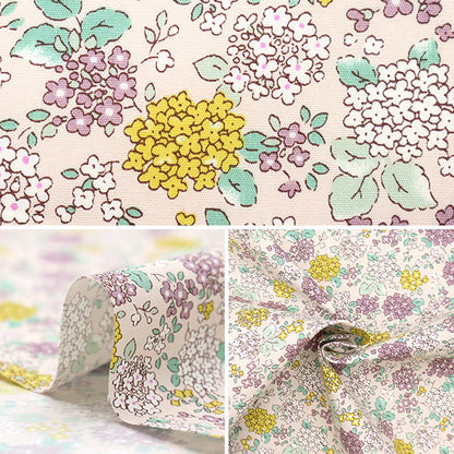 [Quantity from 5] Fabric "Broad floret KTS6735-E" COTTON KOBAYASHI