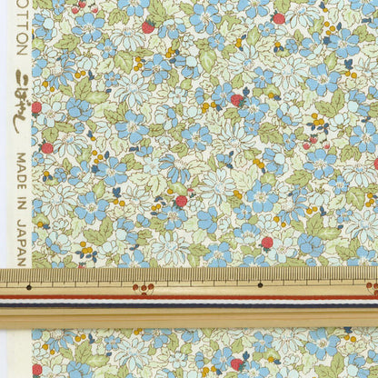 [Quantity from 5] Fabric "Broad small flower pattern KTS6745-B" COTTON KOBAYASHI