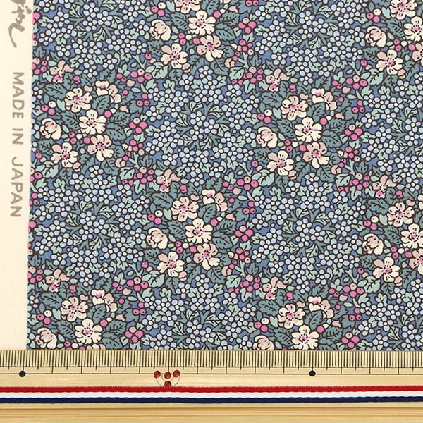 【数量5から】 生地 『ブロード 花柄 緑 KTS6826-E』 COTTON KOBAYASHI コットンこばやし 小林繊維