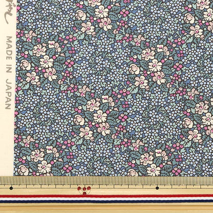 【数量5から】 生地 『ブロード 花柄 緑 KTS6826-E』 COTTON KOBAYASHI コットンこばやし 小林繊維