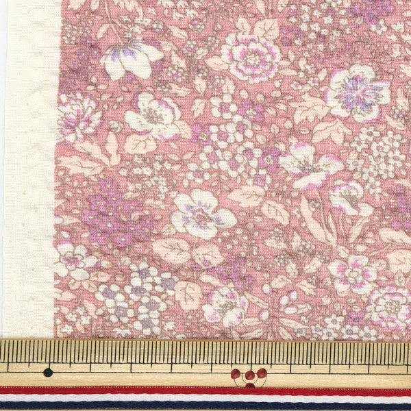 【数量5から】 生地 『リップル 花柄 KTS6859-A』 COTTON KOBAYASHI コットンこばやし 小林繊維