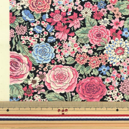 【数量5から】 生地 『ブロード ローズ レッド KTS6924-A』 COTTON KOBAYASH コットンこばやし 小林繊維