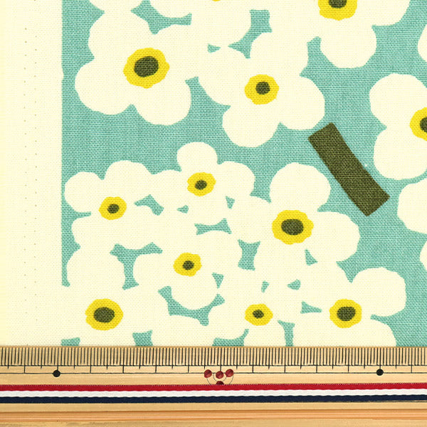 【数量5から】 生地 『う早この布 10番キャンバス ブルー アナベル UP5868-D』 COTTON KOBAYASHI コットンこばやし 小林繊維