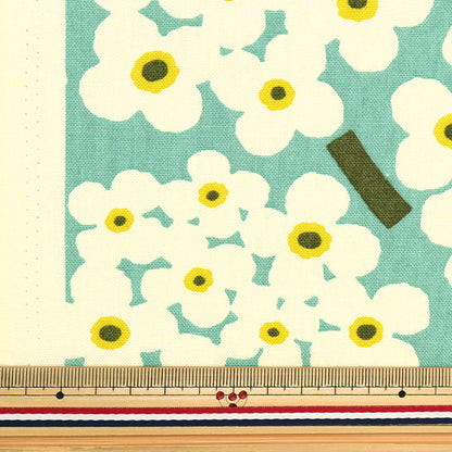 【数量5から】 生地 『う早この布 10番キャンバス ブルー アナベル UP5868-D』 COTTON KOBAYASHI コットンこばやし 小林繊維