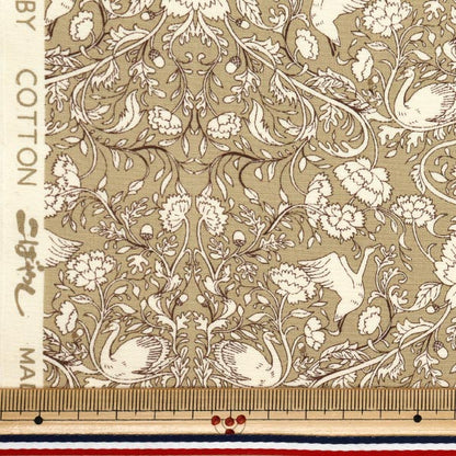 [Quantity starting from 5] Fabric "Broad Floral Yellow KTS6955-C" COTTON KOBAYASH Cotton Kobayashi Textile
