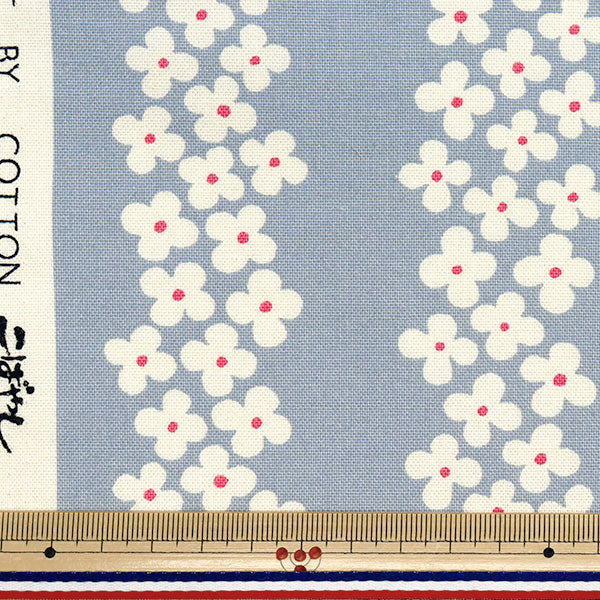 [Cantidad a partir de 5] Tela "USAKO FAZA DILA CONJUNTA HIRABLA HYRANGEA gris claro UP5896-A" COTTON KOBAYASHI