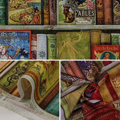 [الكمية تبدأ من 5] الأقمشة "Inkjet Print Reshelf ATXD19600-199" الولايات المتحدة الأمريكية القطن