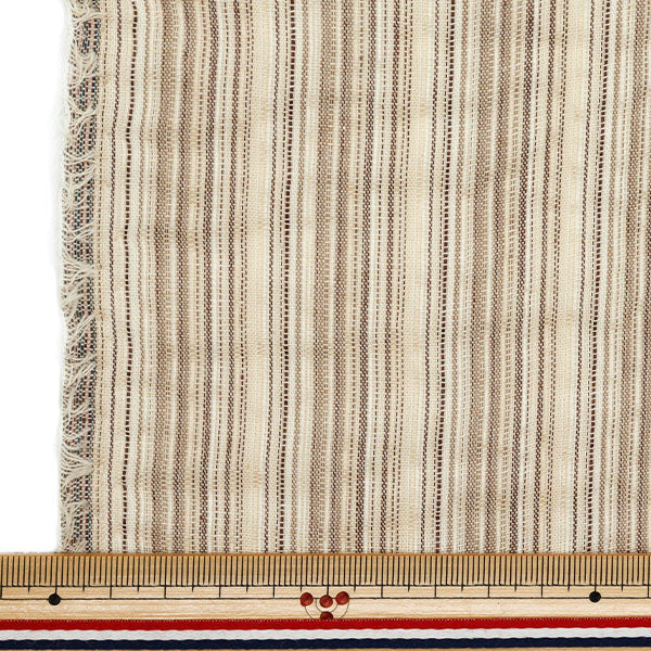 [Quantity starting from 5] Fabric "Shijira weave beige NOS-017-29"