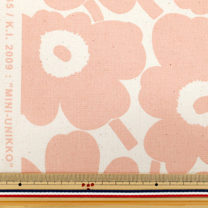 [الكمية تبدأ من 5] الأقمشة "Marimekko Mini Unikko Peach 071270-122"