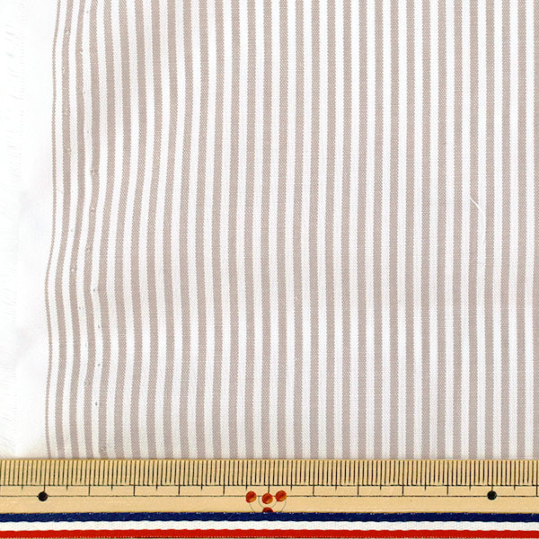 【数量5起】 織物 先染条纹摩卡25sts - mc"