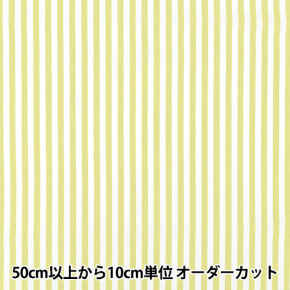 【数量5から】 生地 『先染ストライプ ライトグリーン 25STL-LGR』