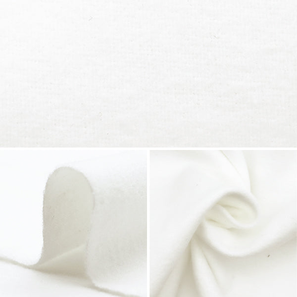 [수량 5에서] 천・원단 "Frannel 무지 흰색 YNL2082-01WH"