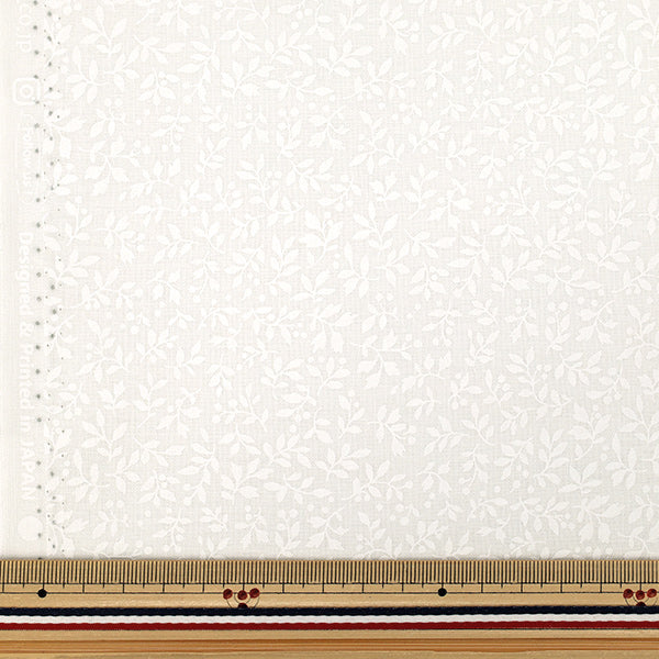 [Quantità da 5] Tessuto "tessuto ad armatura semplice Foglia laccata bianca greige YZ4800-1C2”