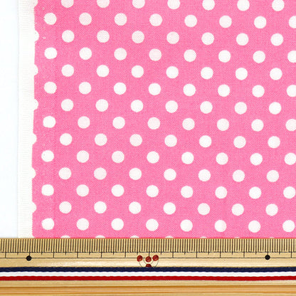 [Quantité à partir de 5] Tissu 『siège Point rose rose-pi-pi"