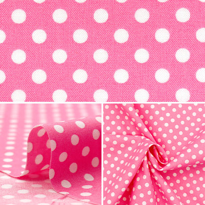 [Quantité à partir de 5] Tissu 『siège Point rose rose-pi-pi"