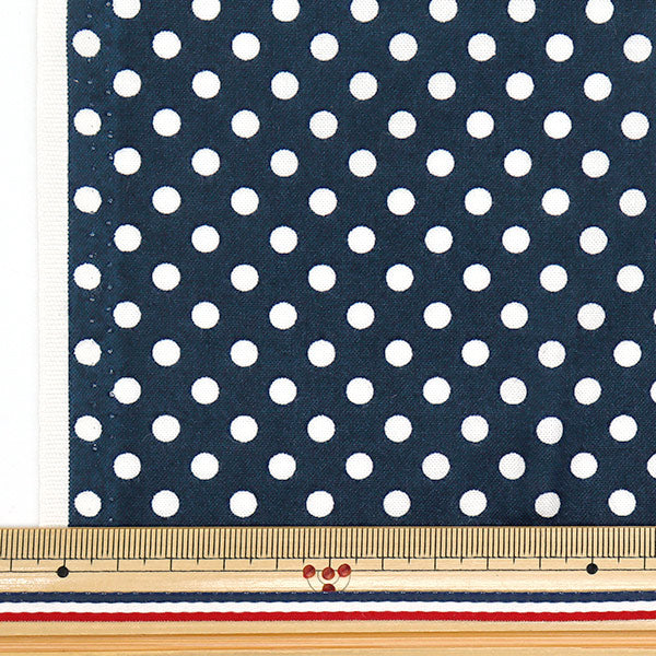 [Quantité à partir de 5] Tissu 『siège Dot Navy Sedot-NV"