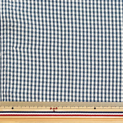 [الكمية تبدأ من 5] الأقمشة "Soccer Gingham Navy Suc-Jin-3NV"