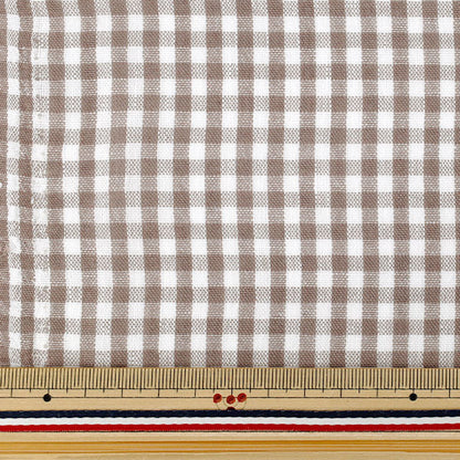 [Anzahl ab 5] Stoff "Leinenähnliches Karo klein lila LILI-CHS-6PP“