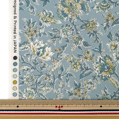 [Anzahl ab 5] Stoff "Scare Druck Übergefärbtes Kaliko-Hellblau SP6580-1C“