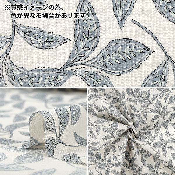 [Quantité à partir de 5] Tissu "tissu à armure toile Surteinture Feuille Beige SP6580-3A”