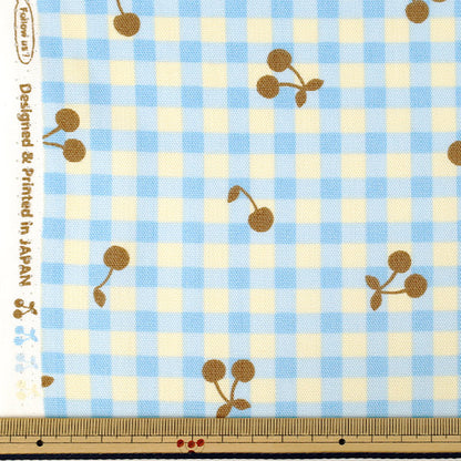 [Quantità da 5] Tessuto "Oxford Controlla Cherry Mizuiro AP65205-2B”