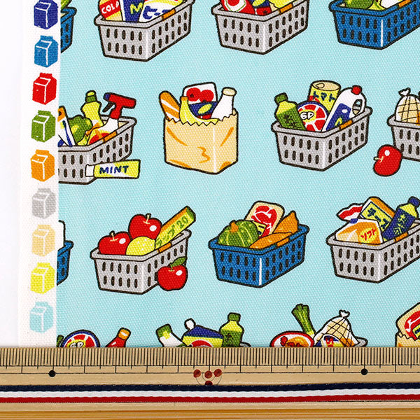 [Quantity from 5] Fabric "Oxford Flyer print cash register basket saxophone AP65903-1C”