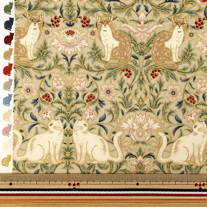 [Quantity from 5] Fabric "Sheeting UN/NO Twilight Moon Ivory NN2339-11A”