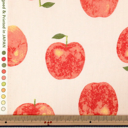 [Quantity from 5] Fabric "Oxford Fruit pattern apple pink SP2650-1C”