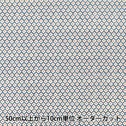 [數量 5 起] 織物 "Broad Mignon Navy KTS7219-A" COTTON KOBAYASHI