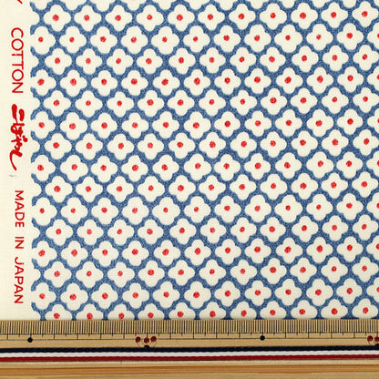 [數量 5 起] 織物 "Broad Mignon Navy KTS7219-A" COTTON KOBAYASHI