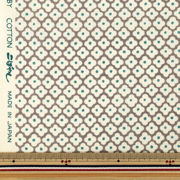 [À partir de la quantité 5] Tissu "Broad Mignon Gris KTS7219-G" COTTON KOBAYASHI