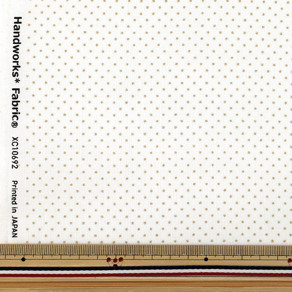 [Quantité à partir de 5] Tissu "siège Noël saisonnier point blanc XC10692S-A »