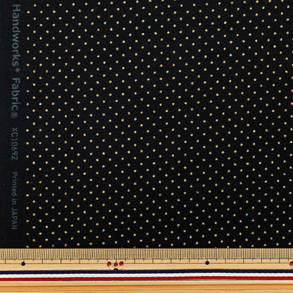 [Quantity from 5] Fabric "Sheeting Halloween Seasonal Dot Black XC10692S-E”